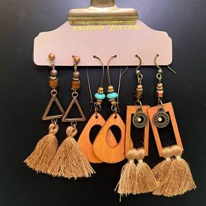 NIP boho Fashion Jewelry earrings